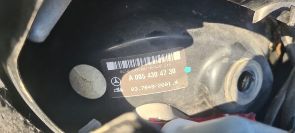 Tulumba frana servo A00543047 Mercedes C-Class W203 2.2 CDI - imagine 2