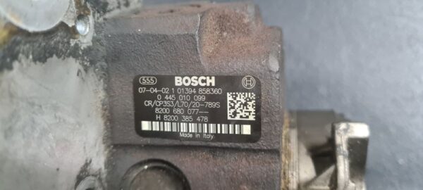 Pompa injectie inalta presiune 0445010099 / 8200385478 Renault Trafic 2.0 DCI Euro 4 - imagine 5