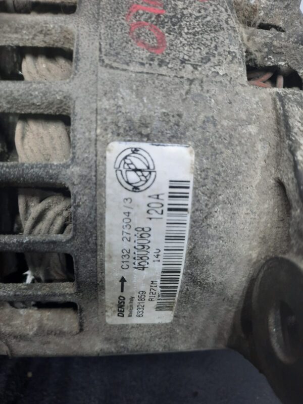 Alternator Denso Fiat Stilo 1.9 JTD 2001-2007 46782213 - imagine 4
